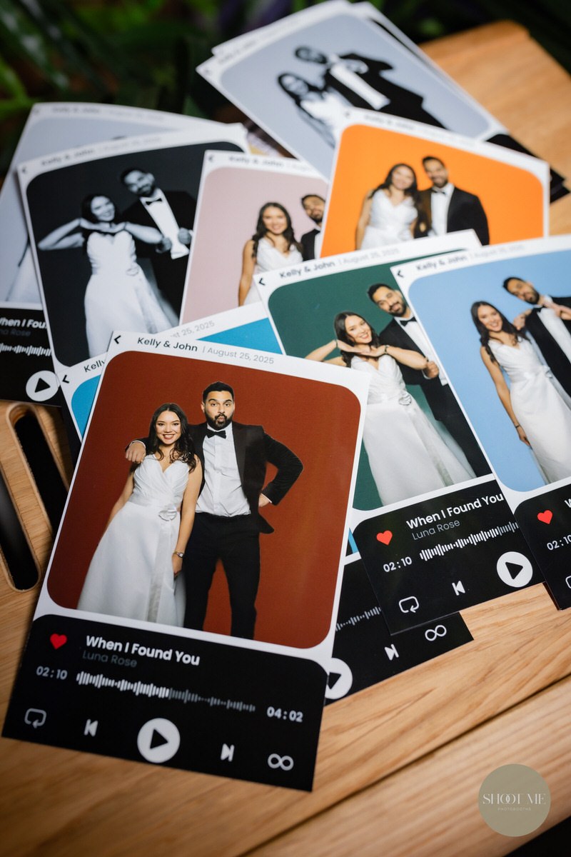 Personalised wedding photo designs