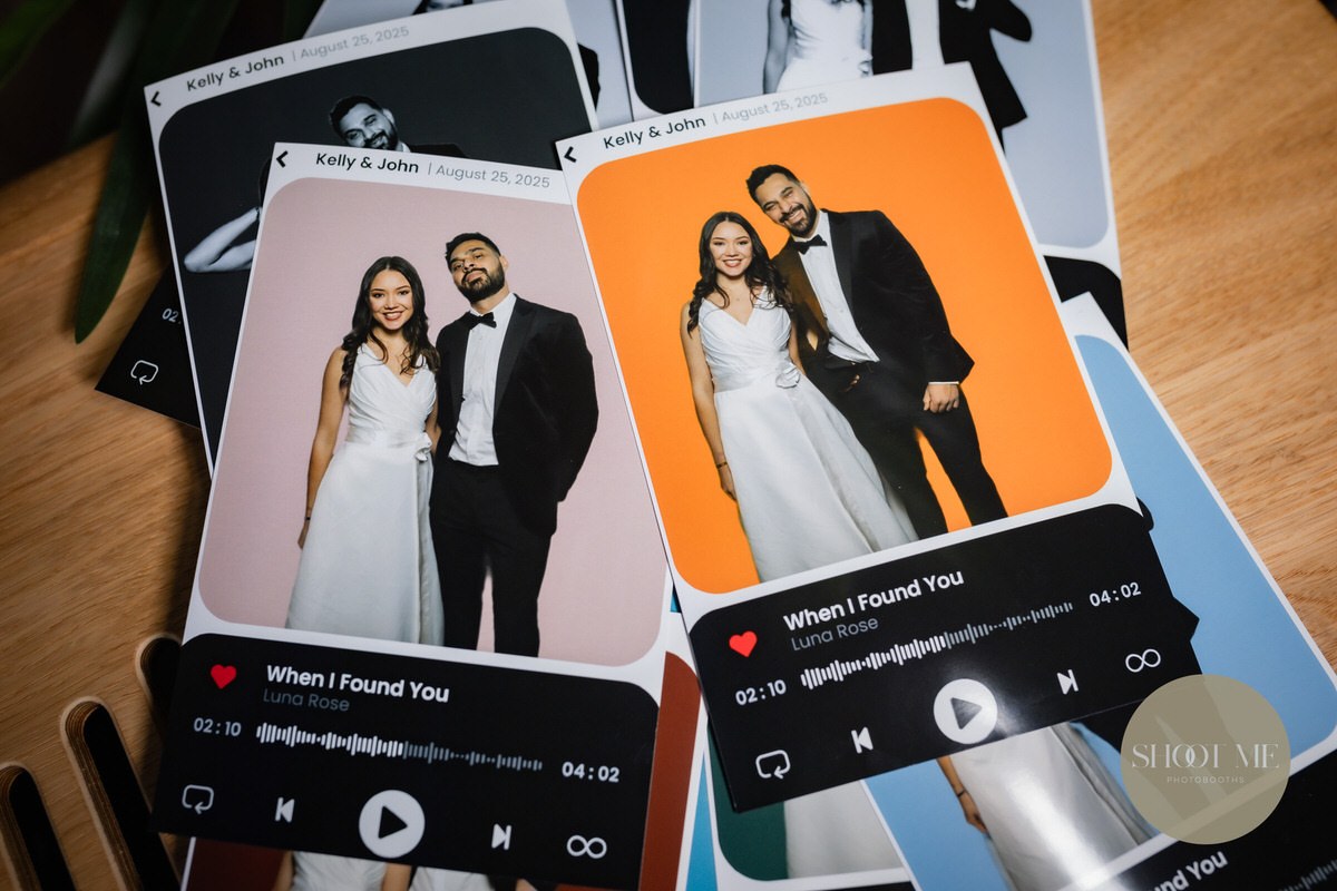 Personalised photobooth prints